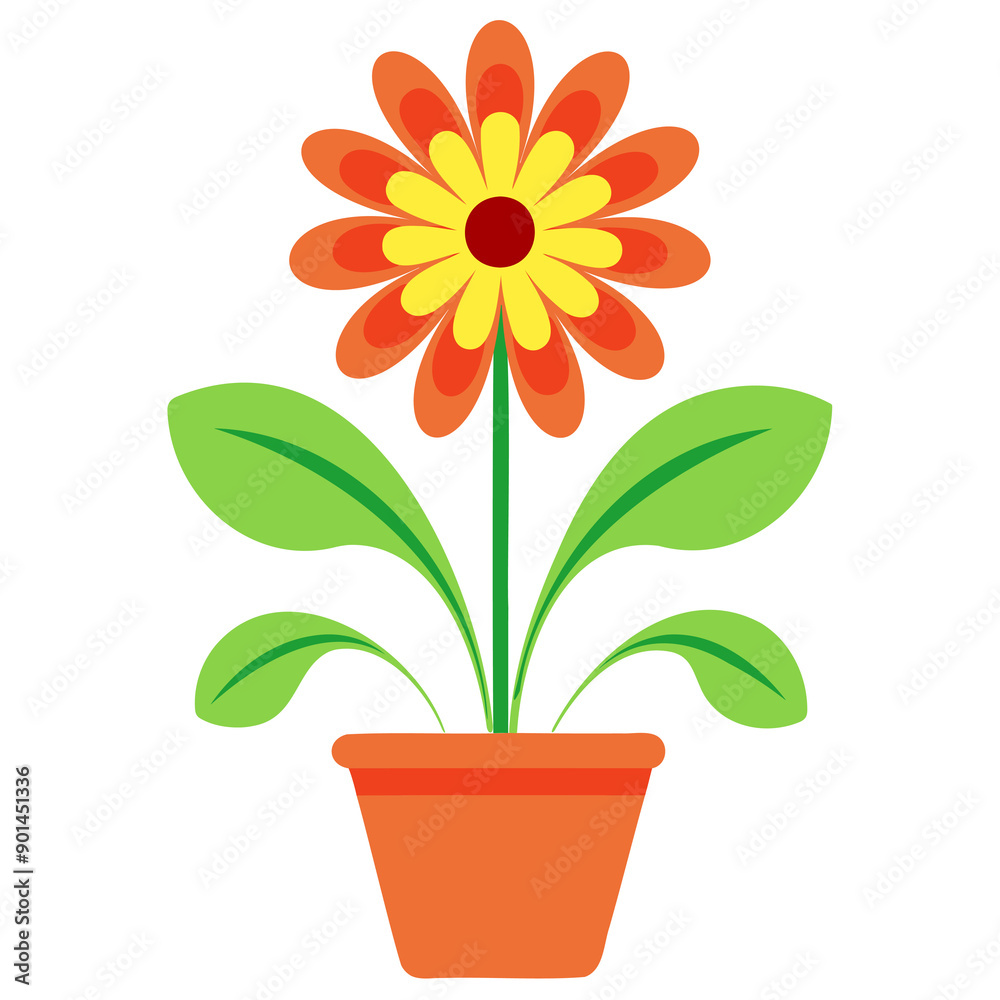 Flower In a Pot Flower In a Pot