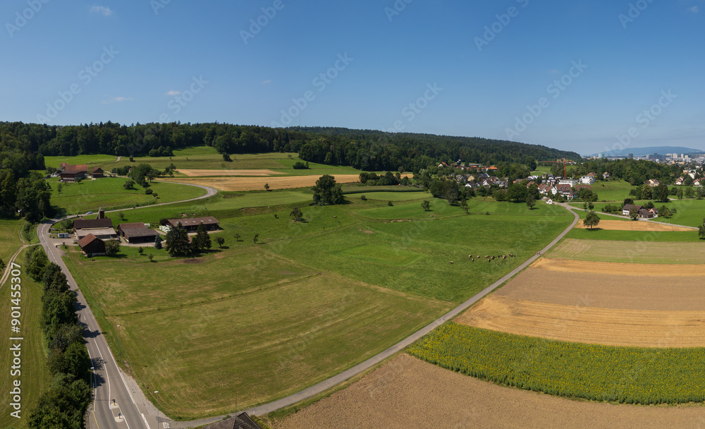 Landschaftsbild Dübendorf