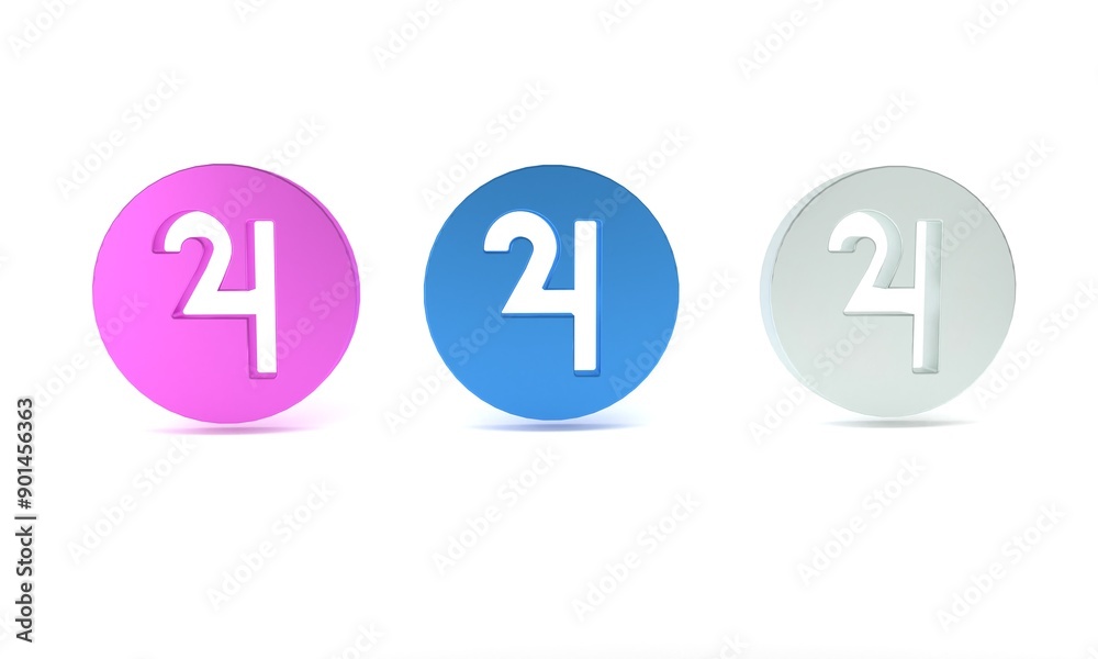 Colorful Ancient astrological symbol of Jupiter icon isolated on white background. Astrology planet. Zodiac and astrology sign. Minimalism concept. 3D render illustration Colorful Ancient astrological symbol of Jupiter icon isolated on white background. Astrology planet. Zodiac and astrology sign. Minimalism concept. 3D render illustration