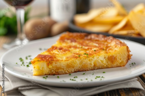 Spanish Omelet With Fried Potatoes