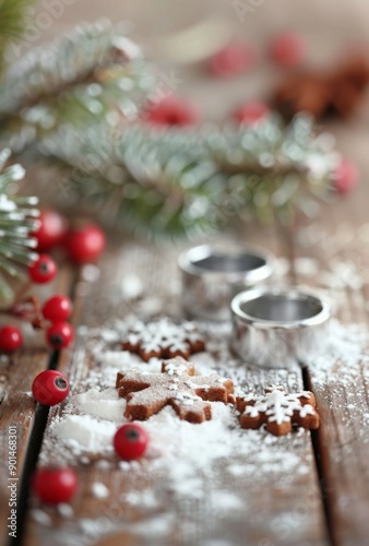 Christmas Cookie Cutters and Decor