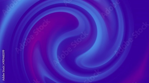 blue and red abstract background 4k swirl. Slow at the beginning fast at the end illustration 