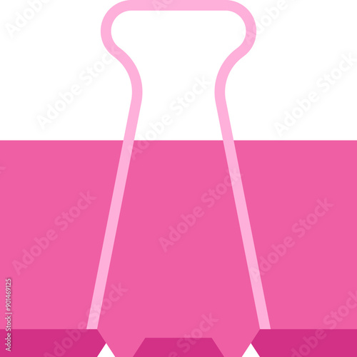 Binder Paper Clip Icon