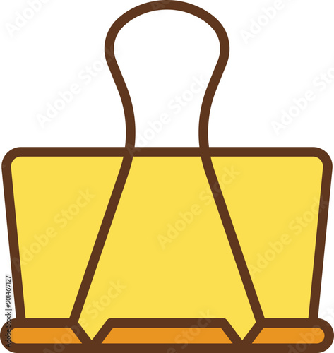 Binder Paper Clip Icon