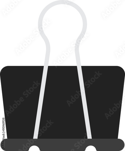 Binder Paper Clip Icon