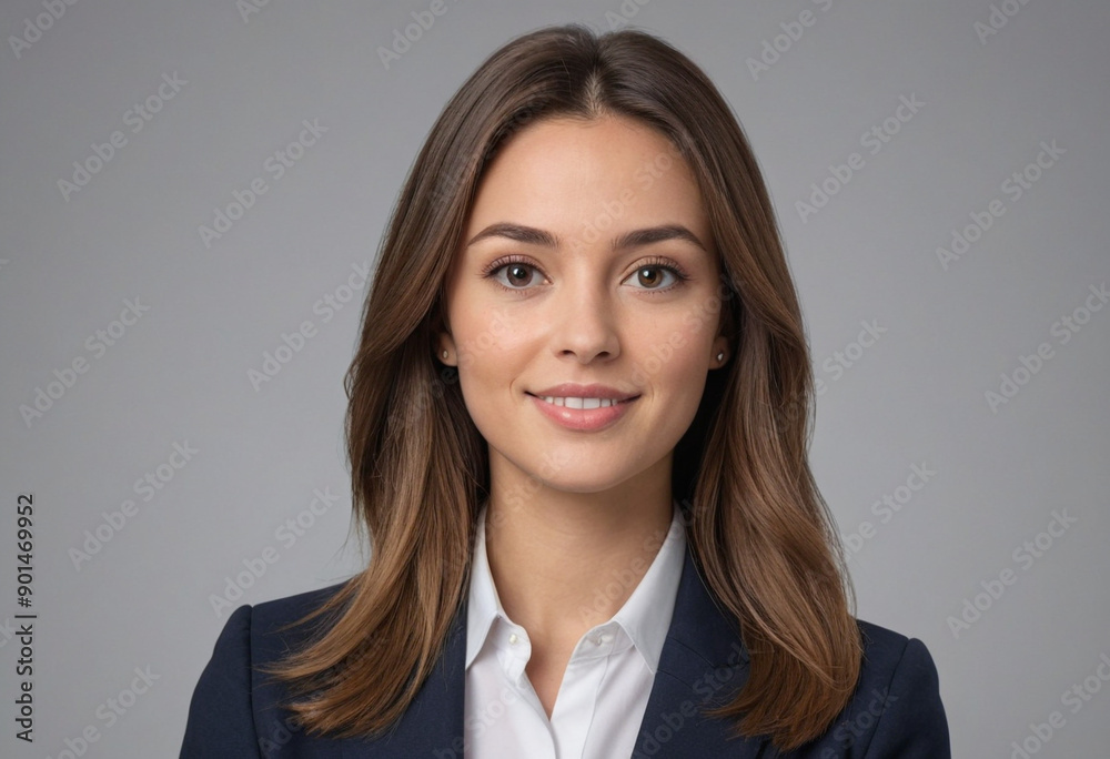 Portrait view of a regular Public Relations Specialist , candid, social media, avatar image, plain solid background Portrait view of a regular Public Relations Specialist , candid, social media, avatar image, plain solid background