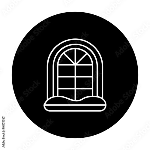 frosty window