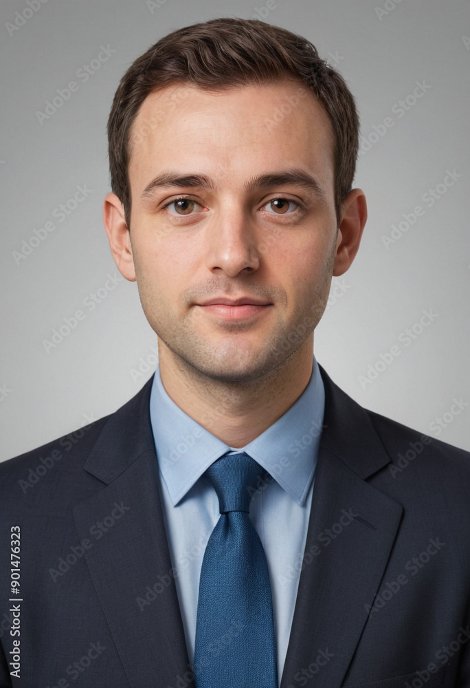 Portrait view of a regular Economist , candid, social media, avatar image, plain solid background Portrait view of a regular Economist , candid, social media, avatar image, plain solid background