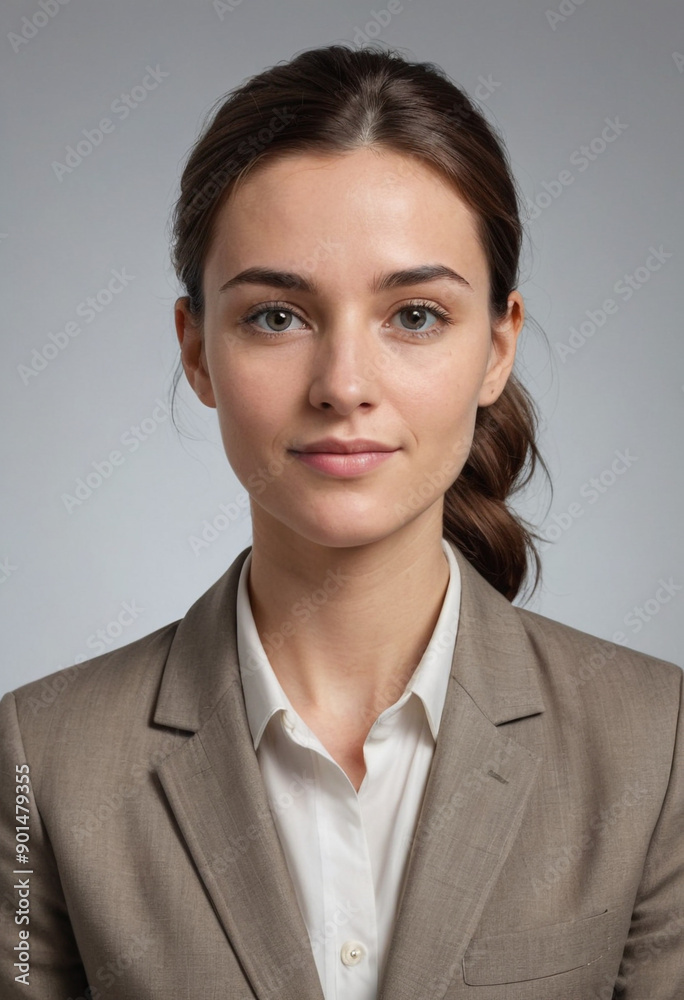 Portrait view of a regular Social Worker , candid, social media, avatar image, plain solid background Portrait view of a regular Social Worker , candid, social media, avatar image, plain solid background