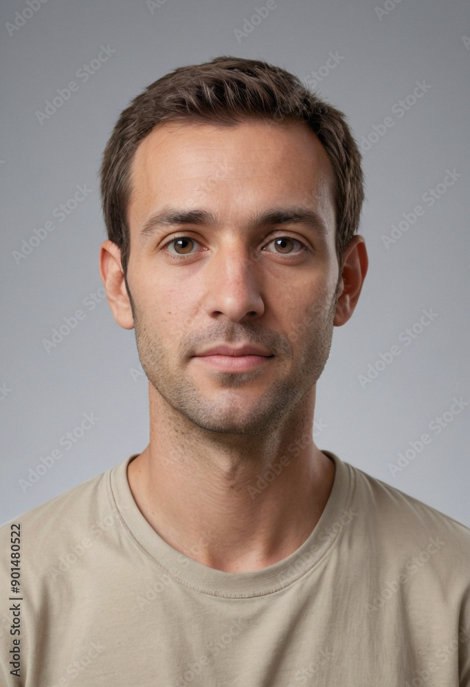 Portrait view of a regular Anthropologist , candid, social media, avatar image, plain solid background Portrait view of a regular Anthropologist , candid, social media, avatar image, plain solid background
