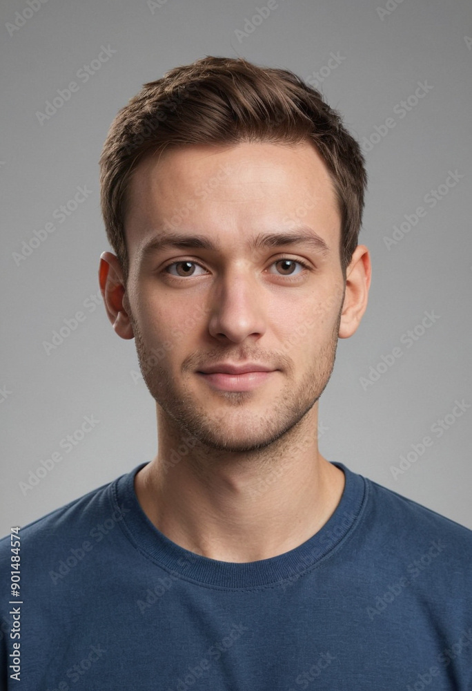 Portrait view of a regular Mobed , candid, social media, avatar image, plain solid background Portrait view of a regular Mobed , candid, social media, avatar image, plain solid background