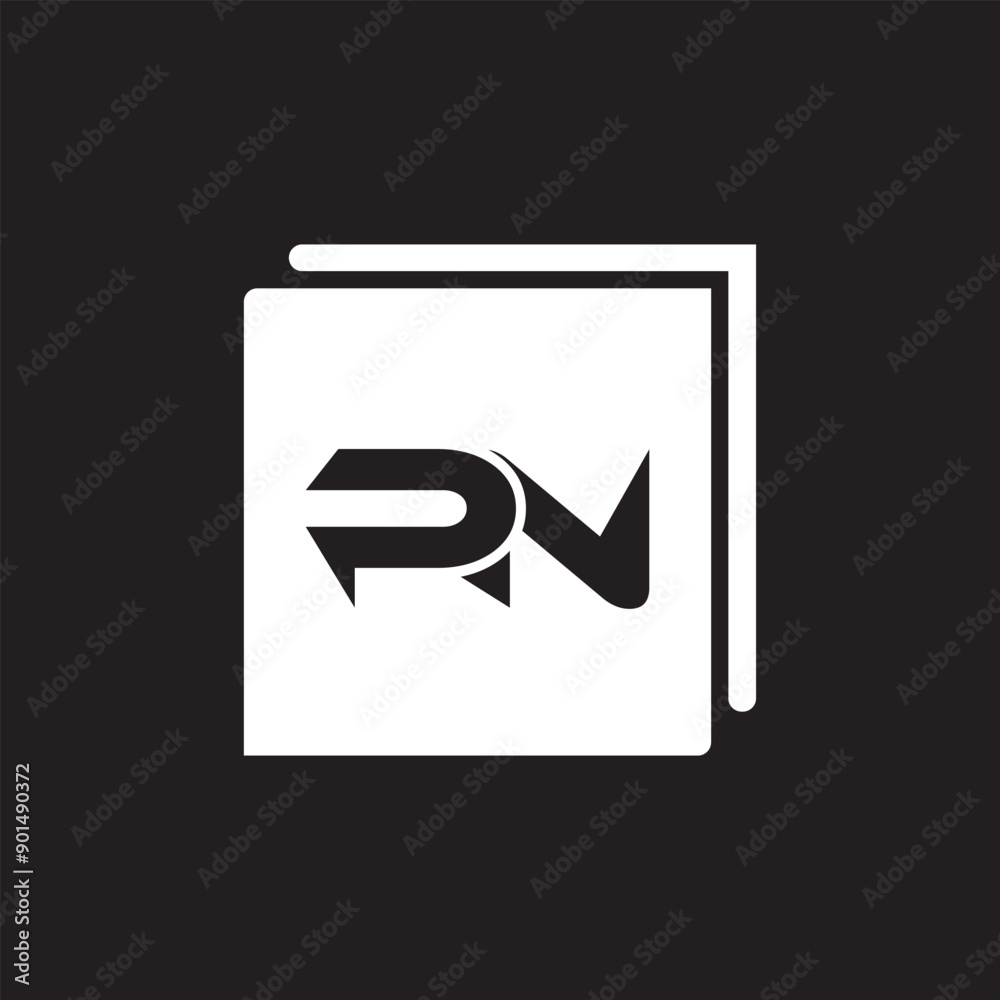 PN Letter Initial Logo Design Template Vector Illustration PN Letter Initial Logo Design Template Vector Illustration