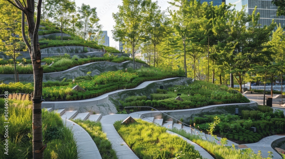Green Infrastructure: A network of natural and semi-natural areas integrated into urban planning, designed to enhance environmental quality and support sustainable development.
