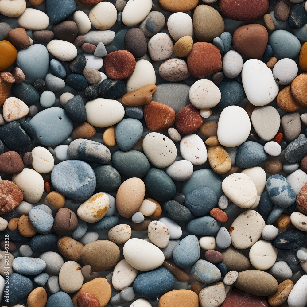 River Stones Texture Background River Stones Texture Background