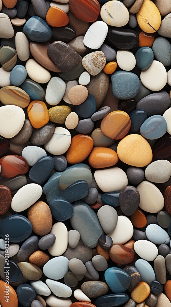 River Stones Texture Background River Stones Texture Background