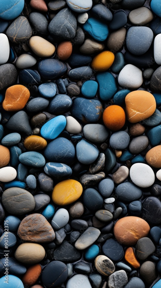River Stones Texture Background River Stones Texture Background