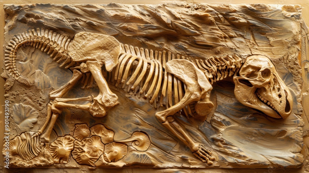 Paleontology: The scientific discipline that investigates fossilized remains of plants and animals to explore the history of life on Earth and evolutionary processes.
Paleontology: The scientific discipline that investigates fossilized remains of plants and animals to explore the history of life on Earth and evolutionary processes.