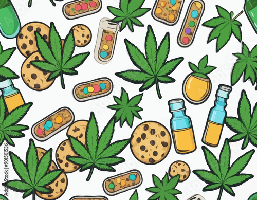 Marijuana leaf pills patches cookie bong vaporizer