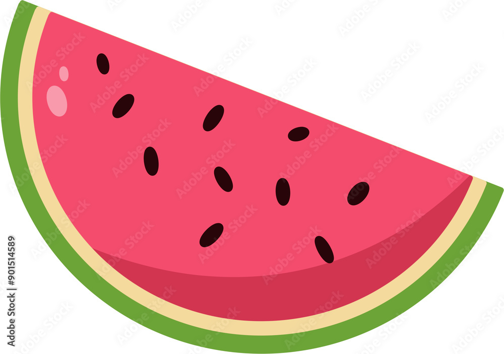 watermelon slice isolated on white watermelon slice isolated on white