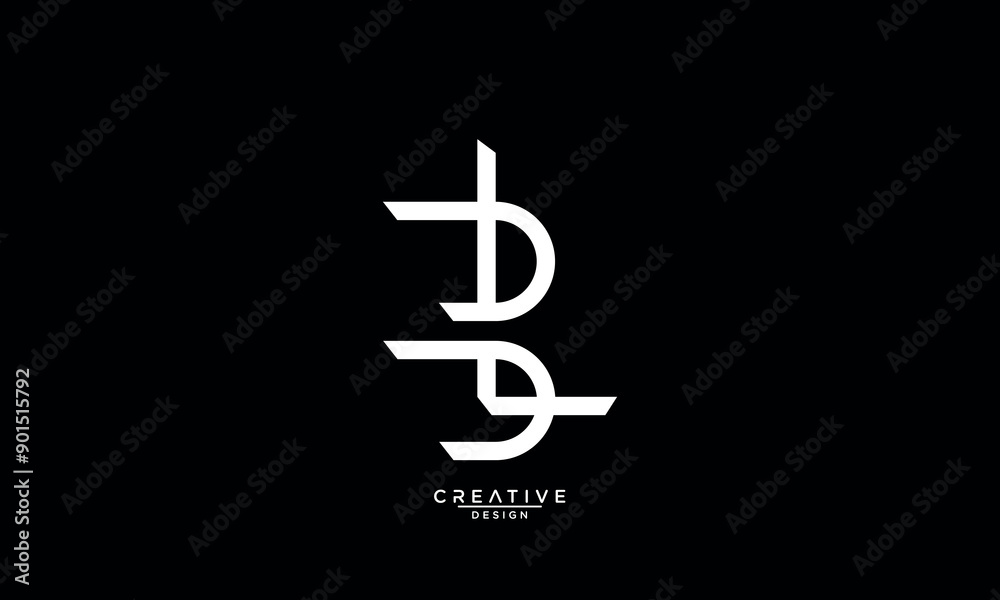 BL, LB, B, L, Abstract Letters Logo Monogram BL, LB, B, L, Abstract Letters Logo Monogram