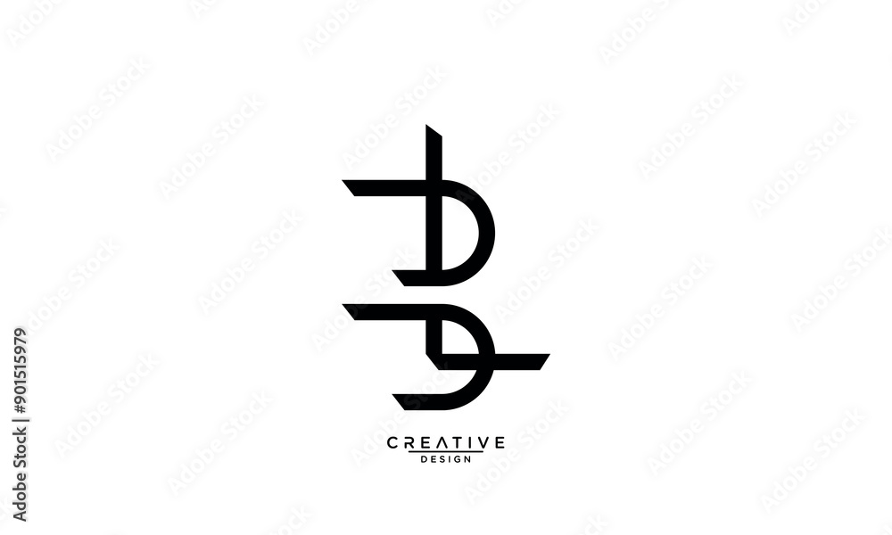 BL, LB, B, L, Abstract Letters Logo Monogram BL, LB, B, L, Abstract Letters Logo Monogram
