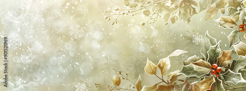 premium upmarket subtle Christmas-themed banner_2