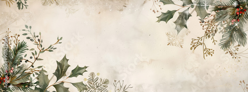 premium upmarket subtle Christmas-themed banner_1