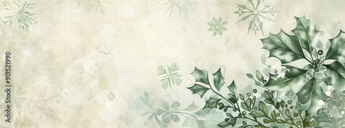 premium upmarket subtle Christmas-themed banner_3
