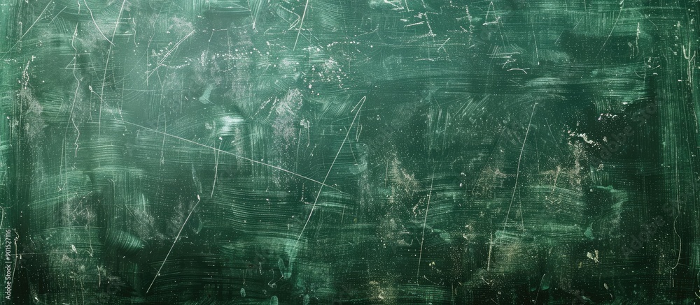 Background of a school blackboard with smudges in a dirty green shade providing copy space image Background of a school blackboard with smudges in a dirty green shade providing copy space image