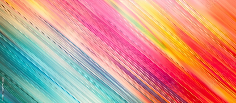 Colorful lines texture in a light abstract gradient motion blurred background ideal for a copy space image Colorful lines texture in a light abstract gradient motion blurred background ideal for a copy space image