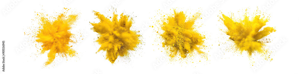 Yellow powder exploding hyper realistic Highly Detailed Isolated on transparent background
Yellow powder exploding hyper realistic Highly Detailed Isolated on transparent background