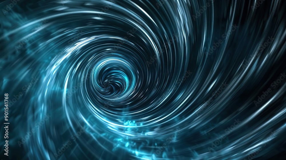 Blue Wormhole Vortex: A Journey Through Space and Time Blue Wormhole Vortex: A Journey Through Space and Time