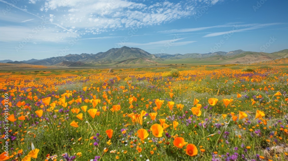 Wildflowers in Bloom, Fields of wildflowers in full bloom, celebrating the seasonal cycles and natural beauty of plant life Wildflowers in Bloom, Fields of wildflowers in full bloom, celebrating the seasonal cycles and natural beauty of plant life