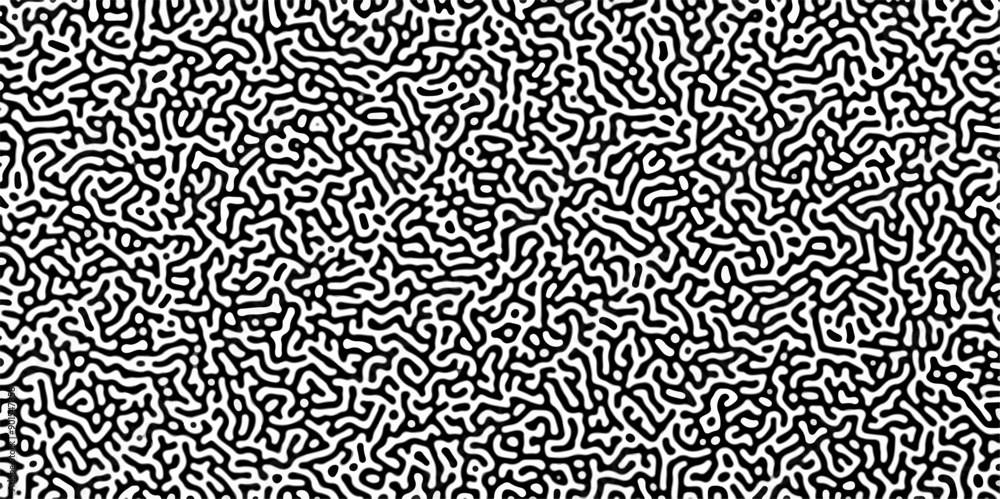Gradient noise line abstract spread geometric background. Monochrome Turing reaction background. Abstract diffusion pattern with chaotic shapes. Vector illustration Gradient noise line abstract spread geometric background. Monochrome Turing reaction background. Abstract diffusion pattern with chaotic shapes. Vector illustration