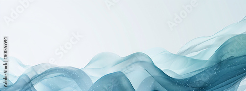 A minimalist flowing abstract design