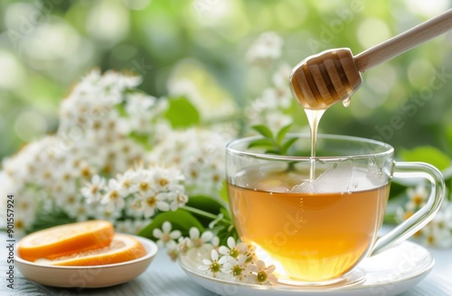 Honey Drizzled Tea