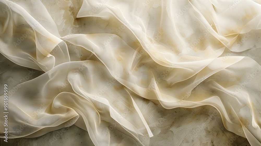 Abstract Beige Fabric Texture. Abstract Beige Fabric Texture.