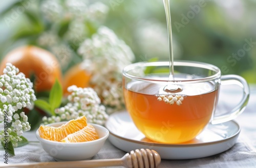 Honey Drizzled Tea