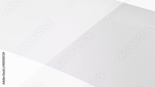 2D flat Animations loop 4K Gray tone and white color and background abstract art with waves