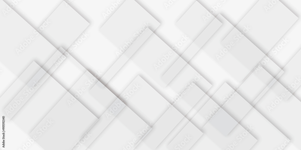 Abstract white and grey gradient square pattern future concept texture background. concept for template, texture, website, banner and brochure background. Vector illustration.
Abstract white and grey gradient square pattern future concept texture background. concept for template, texture, website, banner and brochure background. Vector illustration.