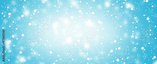 abstract Christmas background with snowflakes