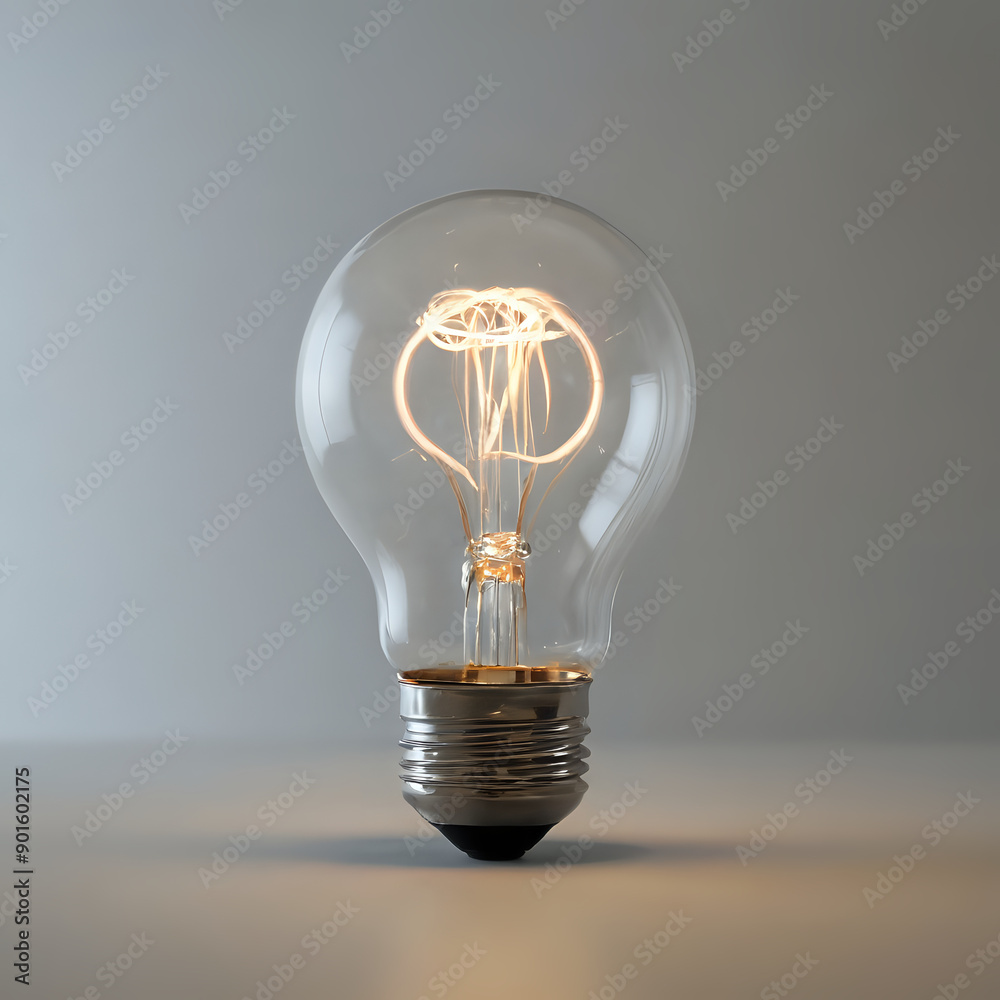 a light bulb that is sitting on a table a light bulb that is sitting on a table