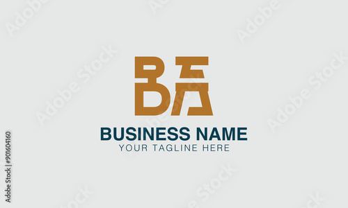 BA B ba initial logo | initial based abstract modern minimal creative logo, vector template image. luxury logotype logo, real estate homie logo. typography logo. initials logo