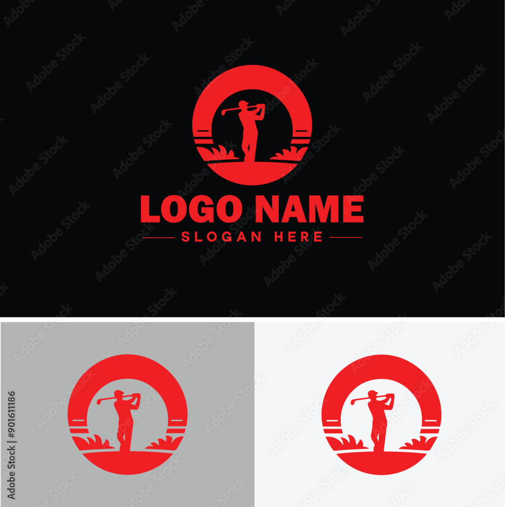 Golf apparel icon Golf clothing Golf attire Golf wear flat logo sign symbol editable vector Golf apparel icon Golf clothing Golf attire Golf wear flat logo sign symbol editable vector