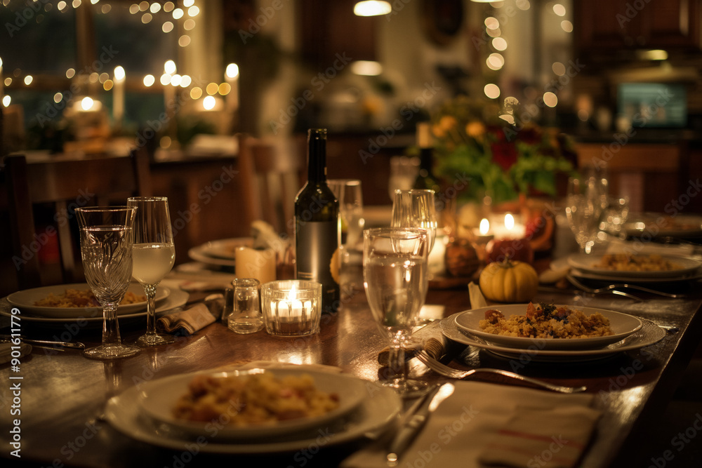 Halloween dinner
