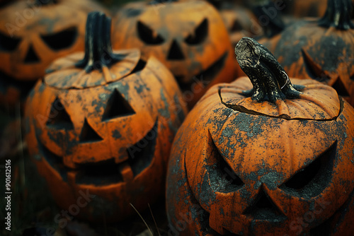 Halloween engraving
