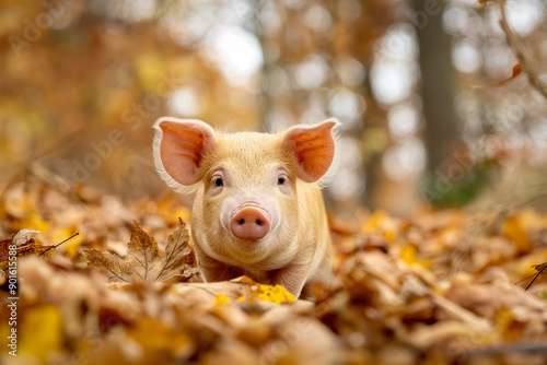 Halloween pig
