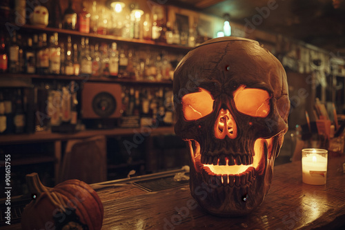 Halloween pub