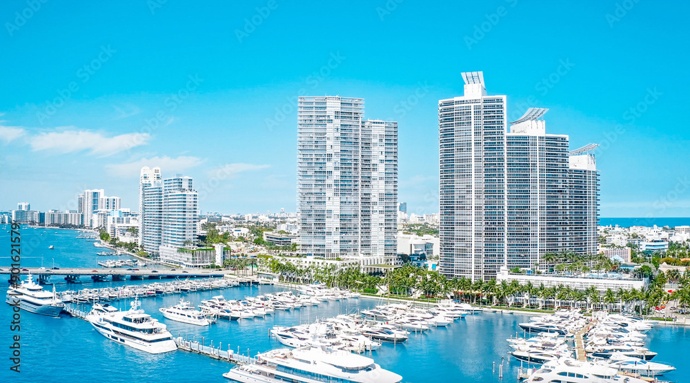 Naklejka premium Miami Beach