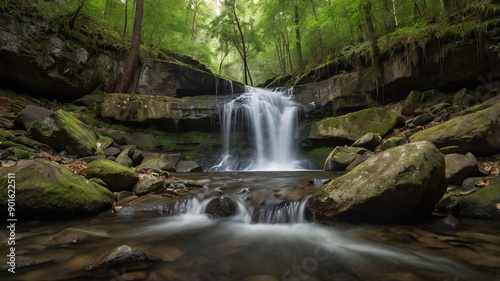 waterfall in the forest